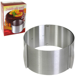 Форма кулинарная регулируемая SCALABLE CAKE MOULD для торта  - DL-1004 (72шт)